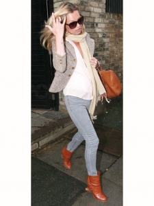 Bottines Biker en cuir fauve et talon bois Px boutique 600€ Taille 39