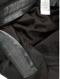 Mini jupe en laine et coton kaki foncé Px boutique 500€ Taille 36/38