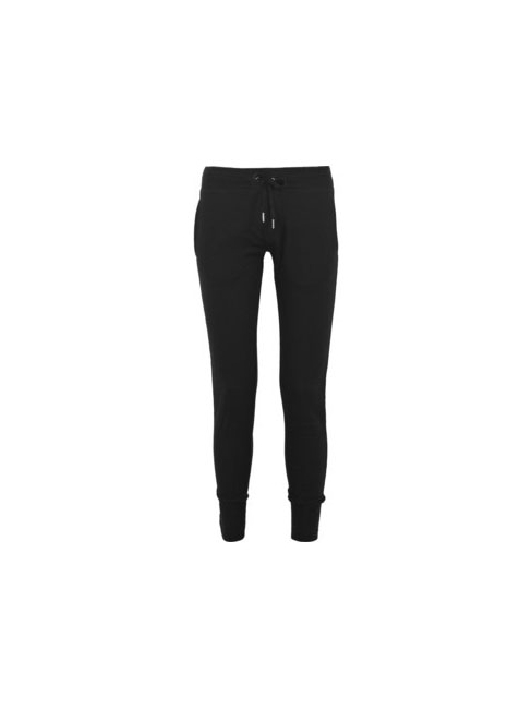 Pantalon de jogging en coton et modal noir NEUF Prix boutique 235€ Taille XS