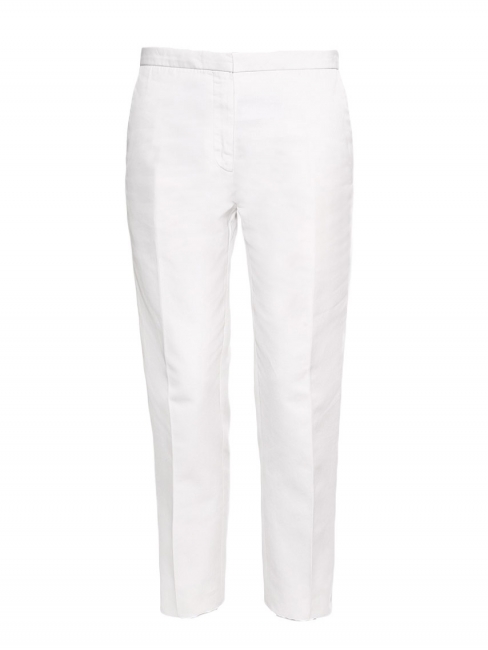 Louise Paris - MARNI White cotton tapered pants Retail price €500 Size 38