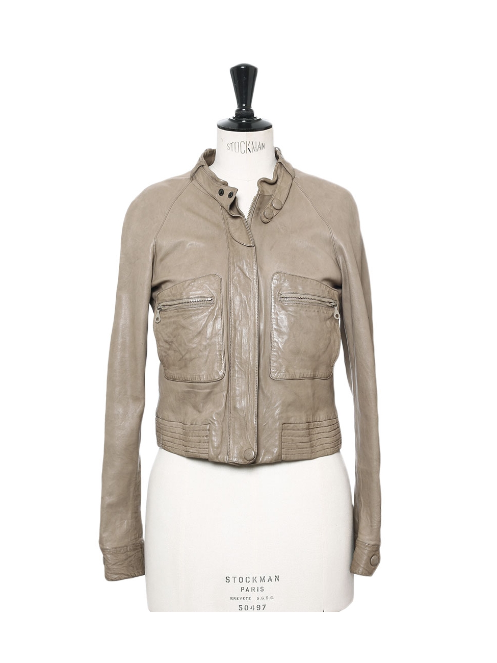 light khaki jacket