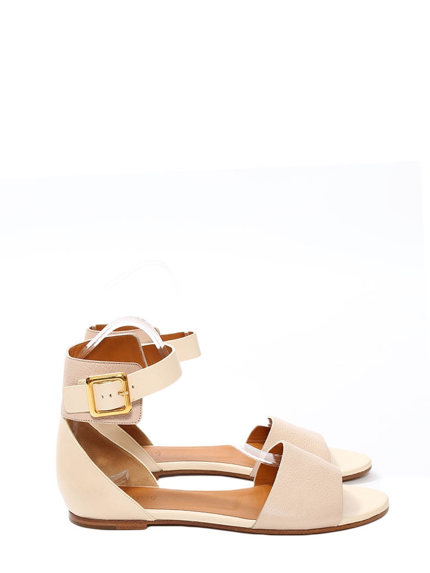 Fashionable Ankle Strap Sandals For Women, Clear Strap Flat Sandals | SHEIN-sgquangbinhtourist.com.vn