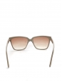 Taupe grey acetate frame sunglasses Retail price €250 