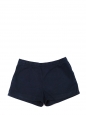 Navy blue cotton shorts Retail price €100 Size S/M