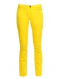 Jean slim fit taille basse en coton stretch jaune soleil Prix boutique 280€ Taille 34