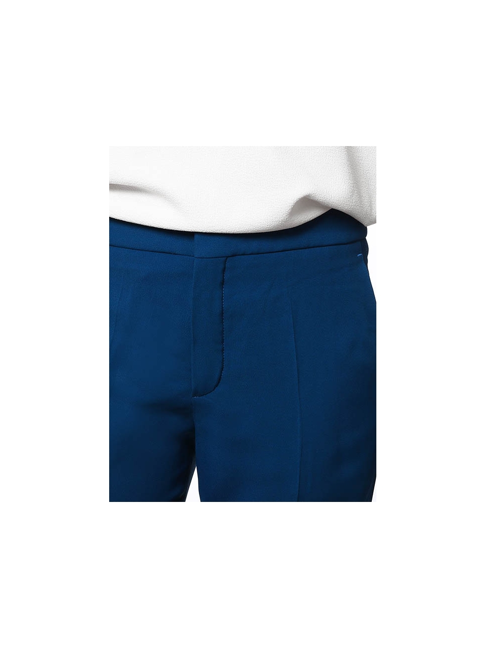 Boutique CHLOE Sapphire blue crepe de 