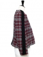 Veste de tailleur en tweed de laine à carreaux Prix boutique 1500€ Taille 38