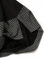 Robe oversize en coton noir imprimé vaisseau spatial multicolore Taille 38