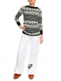 Pantalon de ski en sergé de polyester blanc Prix boutique 150€ Taille 36