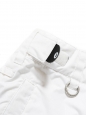 Pantalon de ski en sergé de polyester blanc Prix boutique 150€ Taille 36