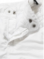White polyester ski pants Retail price €150 Size 36