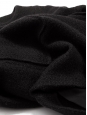 Robe en laine et mohair noir intense avec boutons dorés Prix boutique 1100€ Taille 34/36