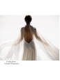 Robe de mariée LIBELLULE dos nu en crêpe de soie blanc ivoire Prix boutique 2300€ Taille 36