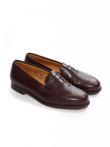 Cognac brown leather ROEDEAN loafers Retail price €495 Size 40