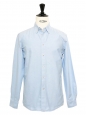 Chemise Oxford en coton bleu clair Prix boutique 64€ Taille S
