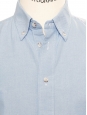 Chemise Oxford en coton bleu clair Prix boutique 64€ Taille S