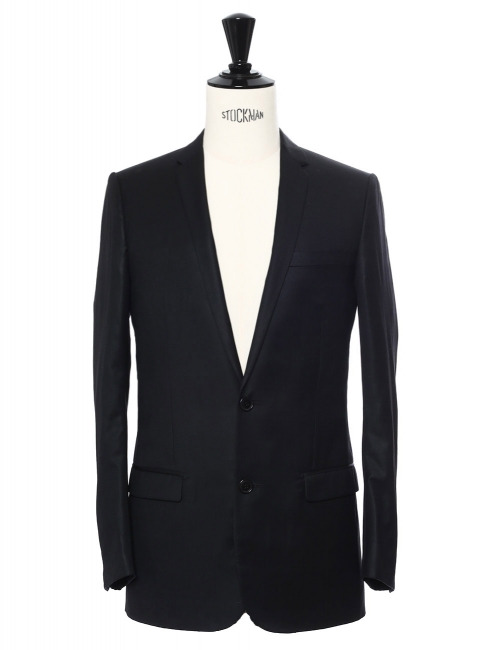 Costume classique en laine noire Prix boutique 2000€ Taille 44