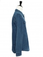 Blue cotton denim shirt Retail price €165 Size L