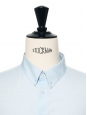 Sky blue cotton button-down Oxford shirt NEW Retail price €150 Size L