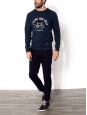 Navy blue cotton-twill BRIX chino pants NEW Retail price €80 Size L