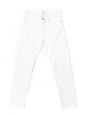 White cotton denim straight cut jeans Retail price €145 Size 33