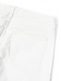 Jean coupe droite en coton denim blanc Prix boutique 145€ Taille 33