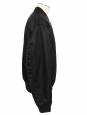 Veste bomber noir ébène NEUVE Prix boutique 450€ Taille XL
