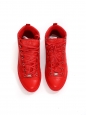 ARENA Red leather sneakers Retail price $645 Size 44