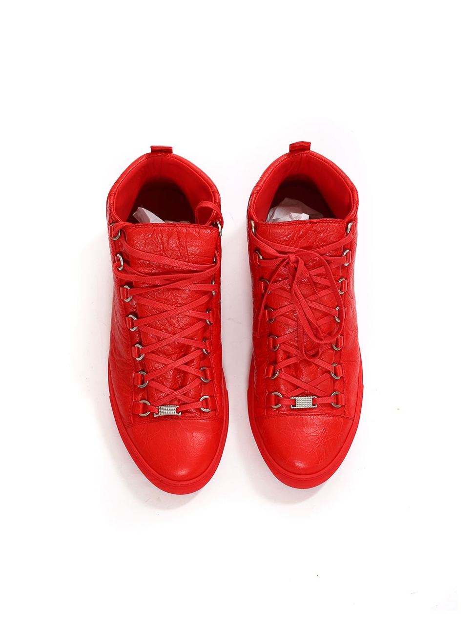 Boutique BALENCIAGA ARENA leather sneakers Retail price $645 Size 44