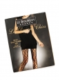 Collants bas Graphique chic noirs en voile elasthanne 30D NEUFS Prix boutique 25€ Taille 2