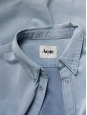 Chemise manches courtes en coton bleu ciel Prix boutique 160€ Taille S