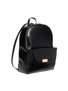 BECKETT eco-friendly faux leather black backpack Retail price €1050