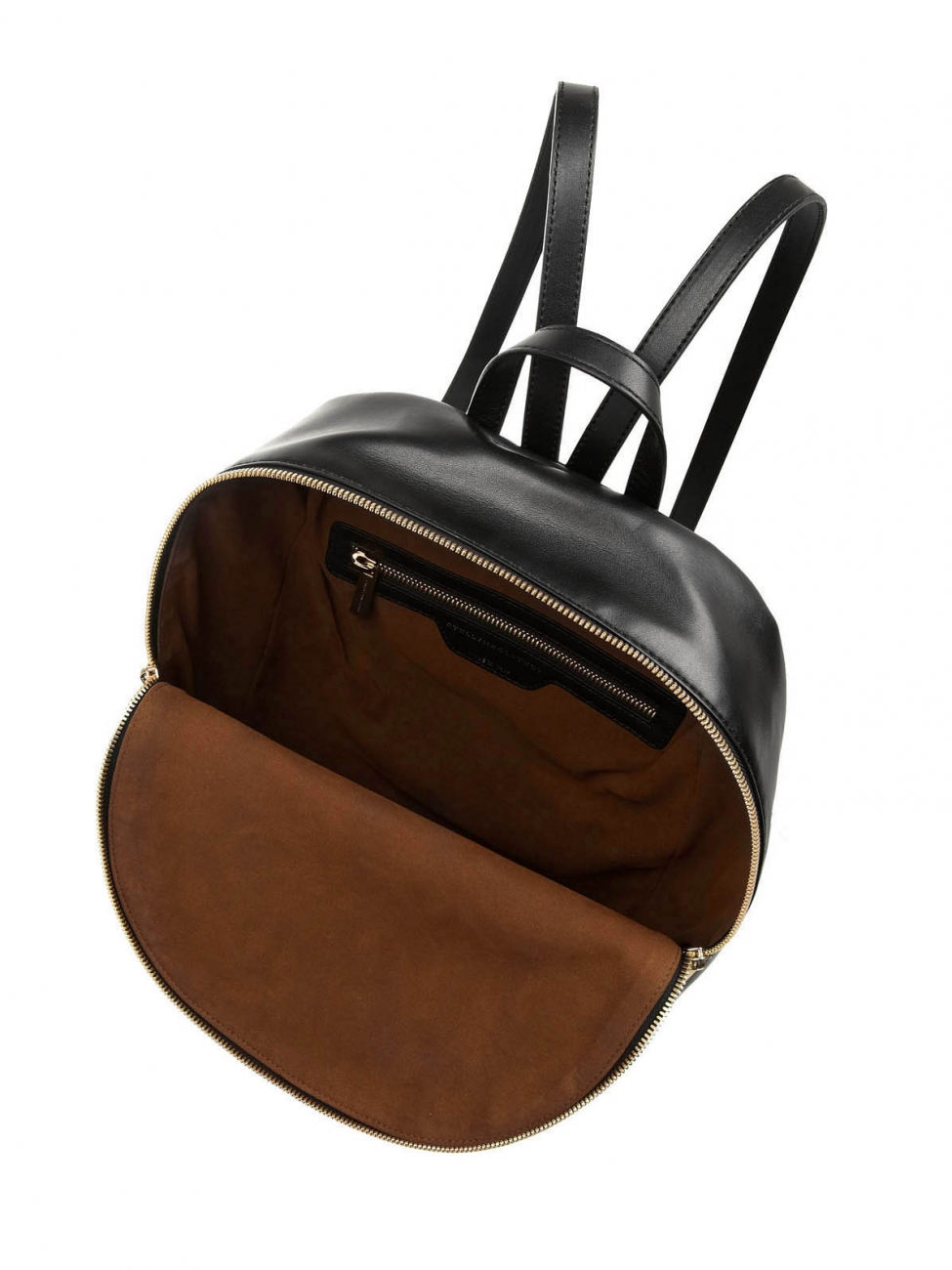 Stella McCartney Beckett Faux Leather Backpack Boutique STELLA MCCARTNEY Sac à dos BECKETT noir en faux  main image 2