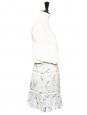 Printed silk and cotton ruffled skirt Retail price €360 Size 36
