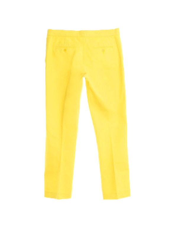 Louise Paris - JOSEPH Finley yellow gabardine cotton tailored pants ...