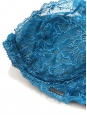 Soutien-gorge en dentelle bleu lagon Prix boutique 50€ Taille 90C