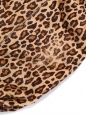 Sac Billy en cuir et poulain imprimé léopard sauvage beige et marron Prix boutique 1295€ Taille L