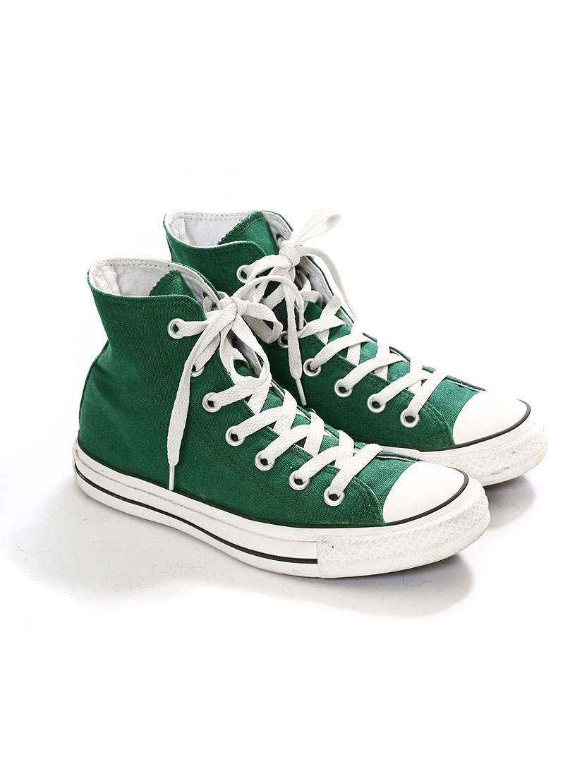 Boutique CONVERSE Chuck Classic All Star green high sneakers Size 37