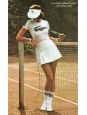 Raquettes de tennis en bois clair Miss Go Gauthier et Snauwaert Brian Gottfried