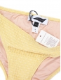 Yellow waffle PUERTO VIEJO and FORMENTERA bikini swimsuit NEW Retail price €215 Size S