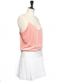 Mini jupe en lin blanc Px boutique 200€ Taille 36
