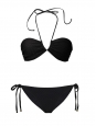 Black waffle VENICE BEACH and FORMENTERA bikini swimsuit NEW Retail price €204 Size 40 (large)
