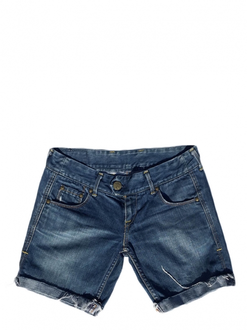 Blue denim mini shorts Size XS