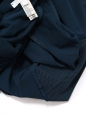 Maillot de bain scallop une pièce décolleté plongeant dos nu bleu navy Px boutique 220€ Taille 34
