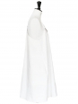 Robe en coton blanc à fines bretelles Px boutique 425$ Taille 36