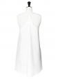 Robe en coton blanc à fines bretelles Px boutique 425$ Taille 36