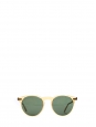 P9 round luxury amber yellow frame sunglasses with bottle green lenses Retail price €260 NEW