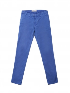 Royal blue cotton chino pants Retail price €120 Size S
