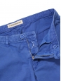 Royal blue cotton chino pants Retail price €120 Size S