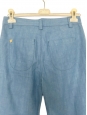 Seventies-style light blue high waist flare jeans Retail price €380 Size 36